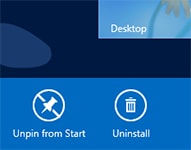 Windows 8 のアプリケーション(Windows 8 がテーマのアプリケーション)のアンインストール方法